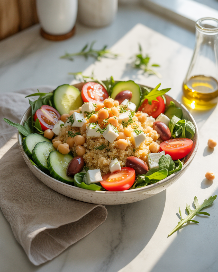 Mediterranean-Quinoa-Bowl