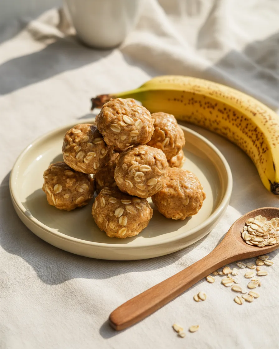 No-Bake-Peanut-Butter-and-Banana-Oat-Bites