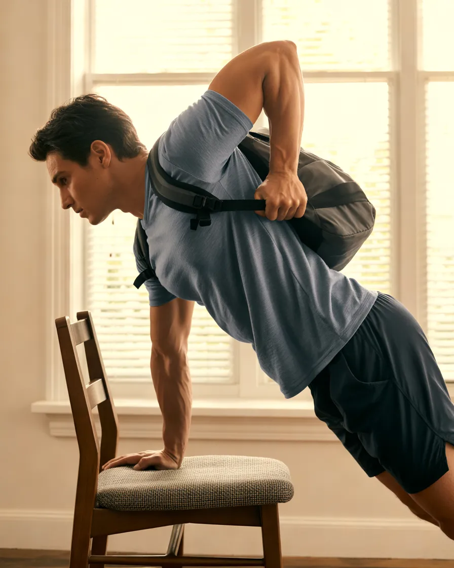 One-Arm-Backpack-Rows-for-Unilateral-Back-Training