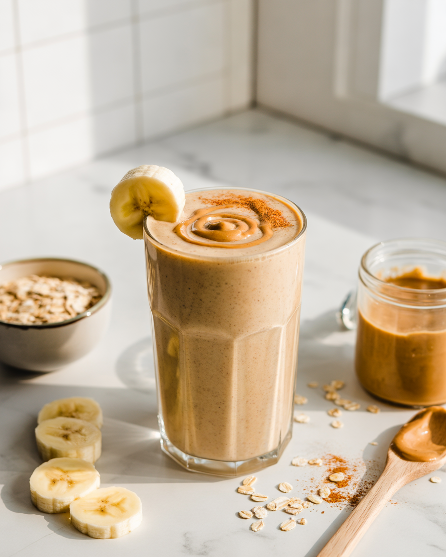 Peanut-Butter-Banana-Smoothie