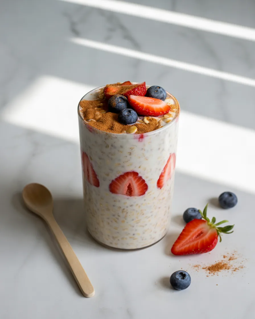 Protein-Overnight-Oats-With-Greek-Yogurt
