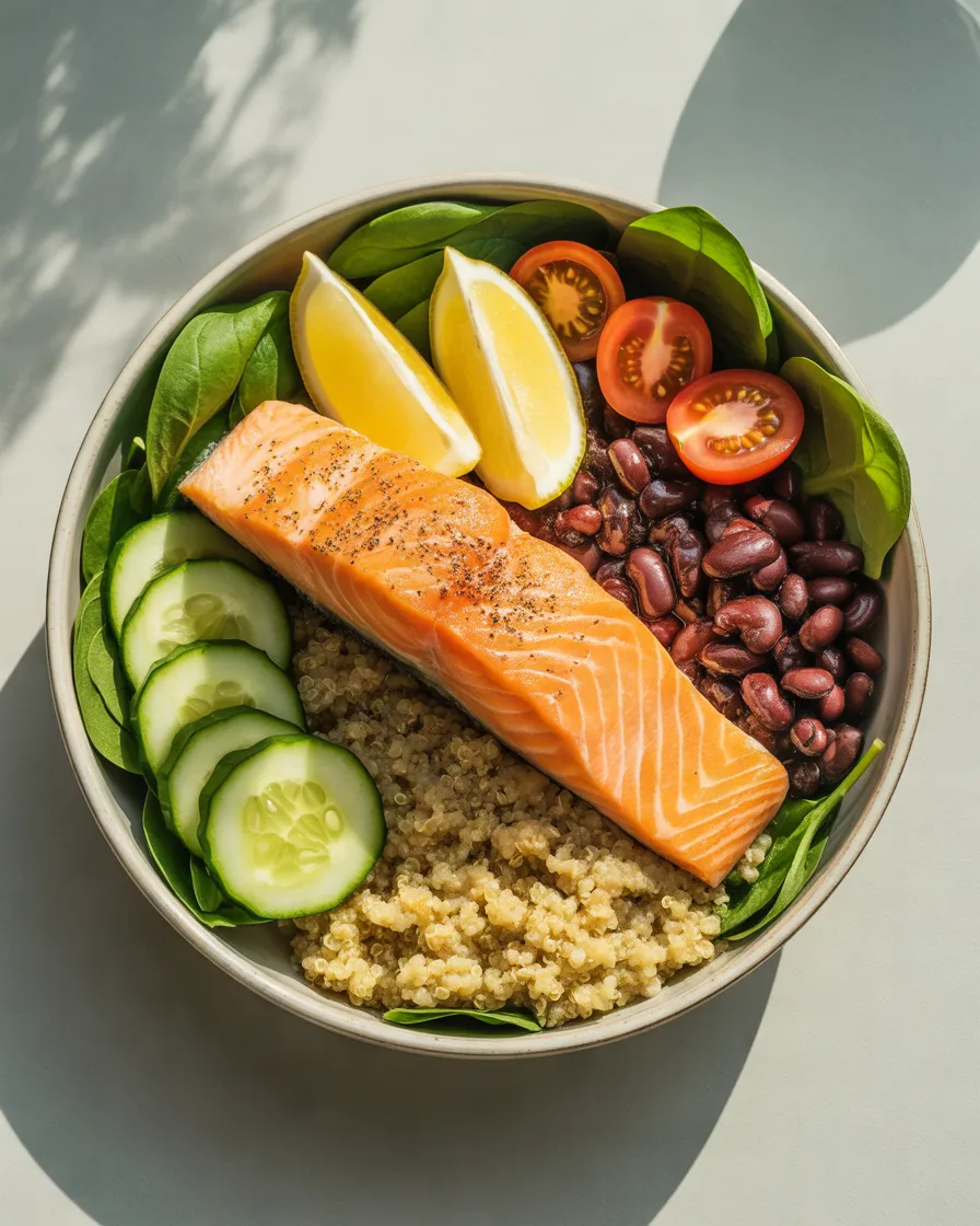 Salmon-Quinoa-and-Black-Bean-Power-Bowl