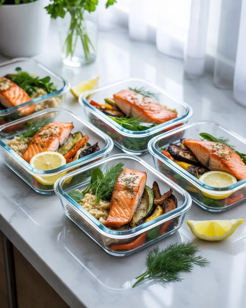 Salmon-and-Roasted-Vegetable-Meal-Prep