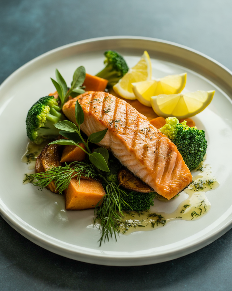 Salmon-and-Sweet-Potato-High-Protein-Dinner-Plate