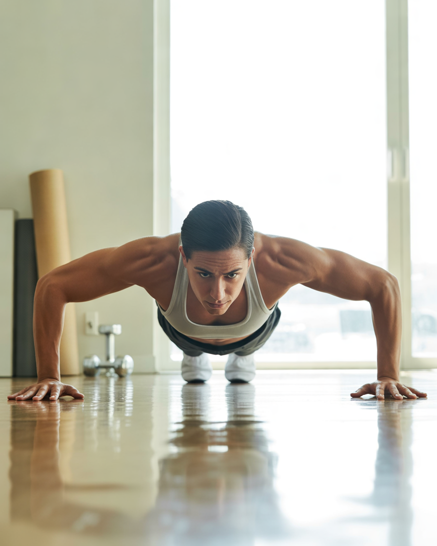Standard-Push-Ups-for-Chest-Shoulders-and-Arms