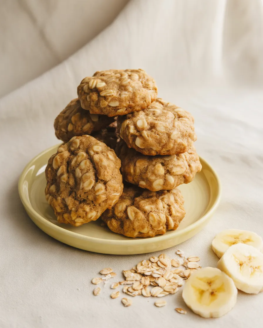 Three-Ingredient-Banana-Oat-Cookies-for-an-Easy-Homemade-Treat