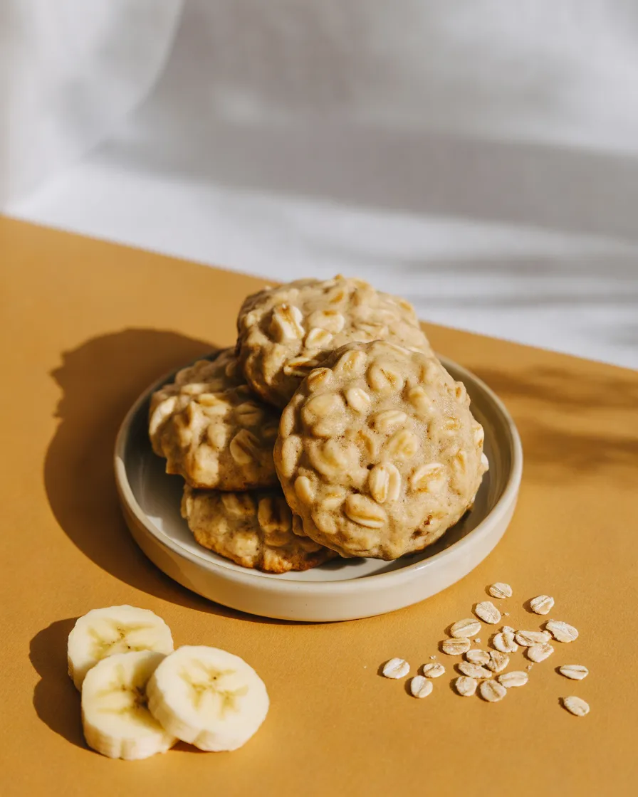 Three-Ingredient-Banana-Oat-Cookies
