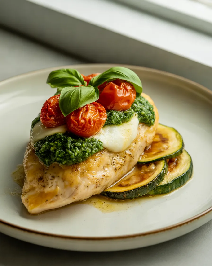 Tomato-Basil-and-Pesto-Chicken-Breast