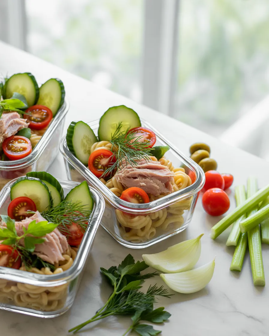 Tuna-Pasta-Salad-Meal-Prep-Recipes-for-Quick-Cold-Lunch-Options