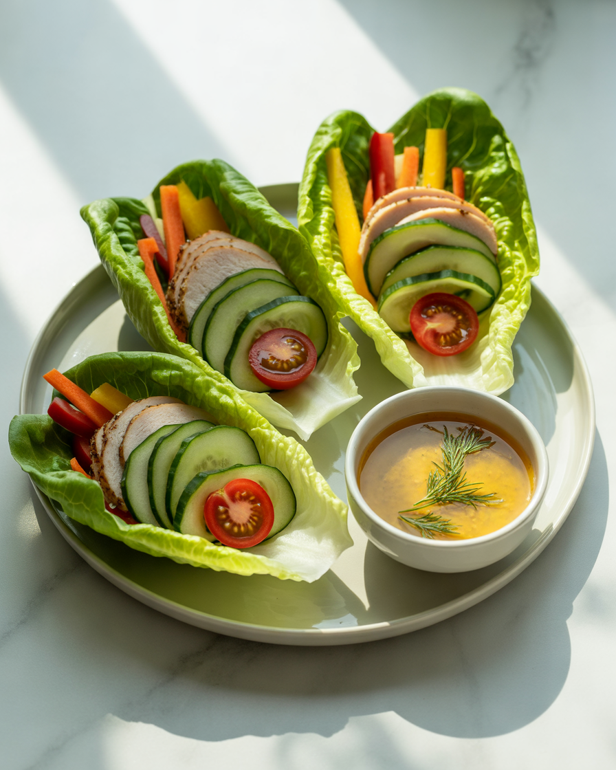 Turkey-Lettuce-Wraps