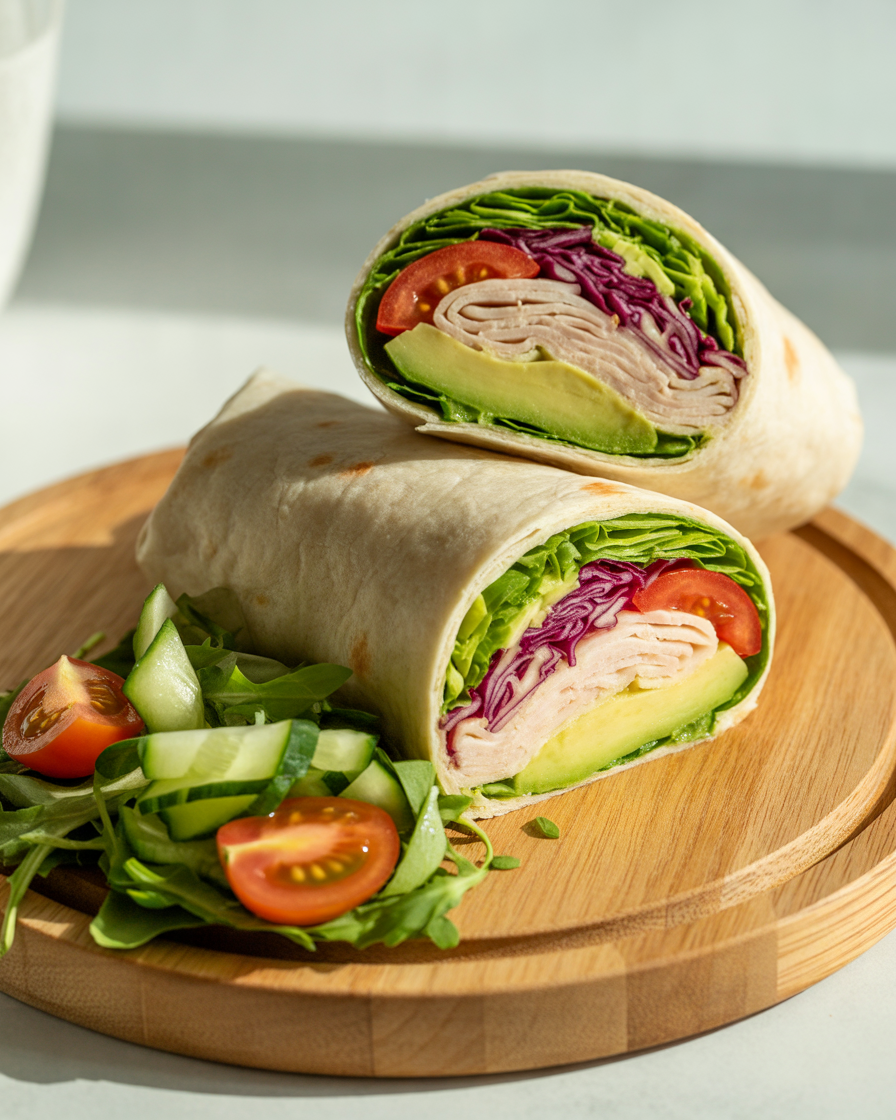 Turkey-and-Avocado-Protein-Wrap-for-a-Quick-Healthy-Lunch