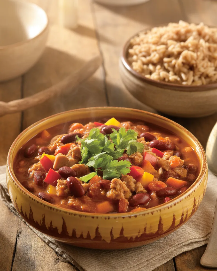 Vegetable-Loaded-Turkey-and-Bean-Chili