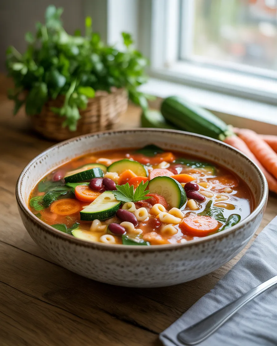 Vegetable-Minestrone-Soup-for-a-Colorful-Wholesome-Meal