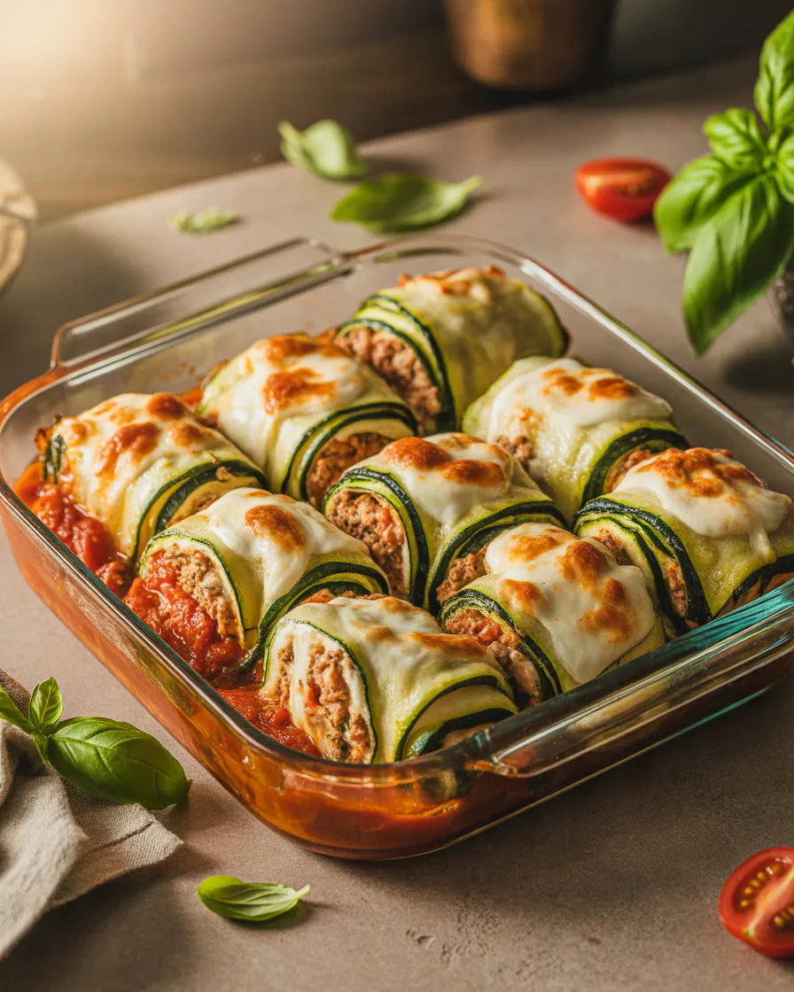 Zucchini-Lasagna-Roll-Ups